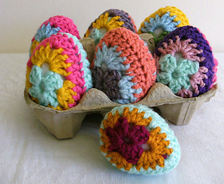 Ravelry: Granny Eggs - Easter Crochet Pattern. pattern by ...