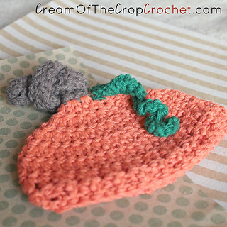 Ravelry: Newborn Pumpkin Knot Hat pattern by Cream Of The ...