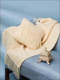 Ravelry: Creamy Tunisian Lapghan & Pillow pattern by Cindy ...
