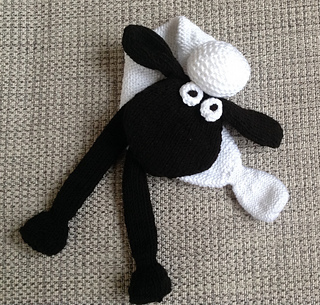 Ravelry: Shaun the Sheep Scarf pattern by Sally McCollin