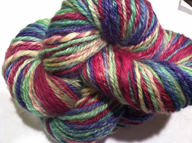 "County Fair for Girls" Handspun BFL