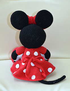 Ravelry: Mini Minnie Mouse Amigurumi pattern by Laila Saide