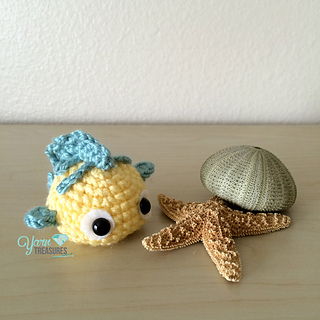 Ravelry: Flounder Amigurumi Fish pattern by Peng Lim
