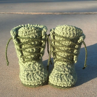 Ravelry: LiL Man Work Boots pattern by Hook N Knit Designs