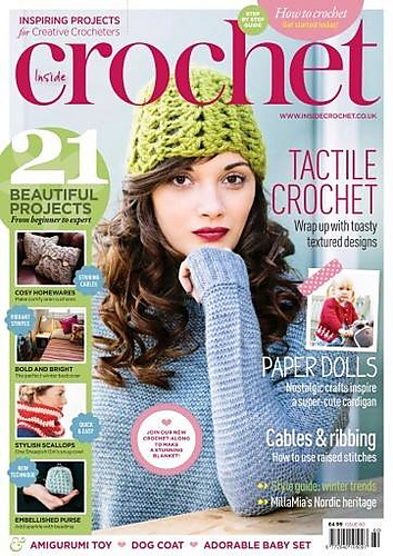 Inside Crochet Issue 89 2017 Factory Packaged Includes Pretty Tape Measure Inside Crochet Issue 89 2017 Factory Packaged Includes Pretty Tape Measure