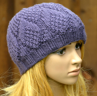 Ravelry: Womens Pine Cone Beanie KPWB10 pattern by Marisa Perrin