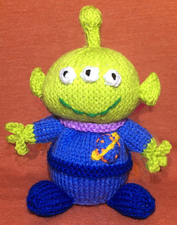 Ravelry: Toy Story Alien Choc Orange Cover / Toy pattern ...