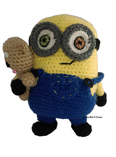 Ravelry: Amigurumi Minion Bob pattern by Judit Guillen