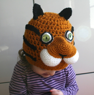 Ravelry: Tiger beanie hat (45) with 4 sizes from newborn ...