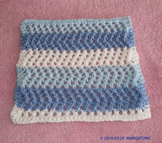 Ravelry: Lace Zig Zag dishcloth pattern by Lucie Melahn
