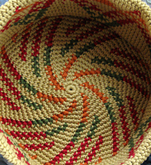 Ravelry: Southwest Tapestry Crochet Basket pattern by ...
