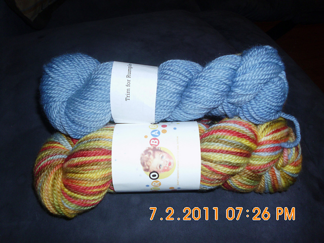 RetroBaby Rumple on BFL aran RetroBaby Rumple on BFL aran