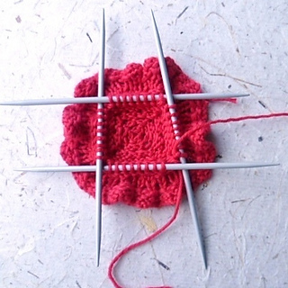Ravelry: Remembrance Poppy to knit pattern by Katy Sparrow