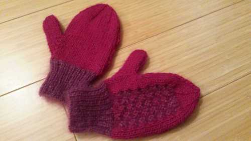 Ravelry: Doreen Knitting #91, 2 Needle Mittens - patterns