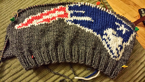 Ravelry: New England Patriots Logo Knitting Chart pattern ...