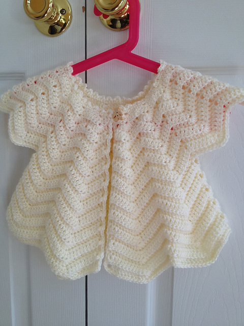 Emmy's Baby Cardigan by Agnes Chow (Free)