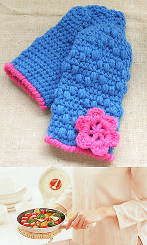 Ravelry: 28-574N Oven Mitt pattern by Pierrot (Gosyo Co., Ltd)