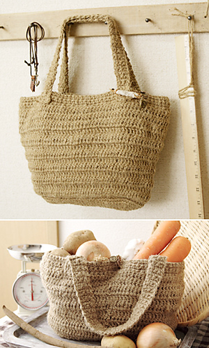Ravelry: Kenaf Market Bag pattern by Pierrot (Gosyo Co., Ltd)