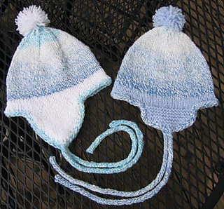 Ravelry: Baby Earflap Hat pattern by Kathy North