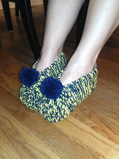 Ravelry: jvhicks Ladies House Shoes (slippers)