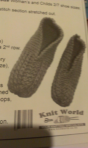 Ravelry: TV slippers pattern by Knit World