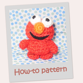 Ravelry: Amigurumi Sesame Street Elmo pattern by Nelly ...