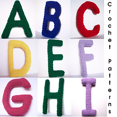 Ravelry: All the ABCs --- complete capital and lowercase alphabet