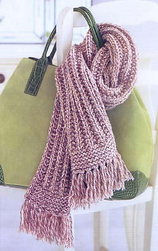 Ravelry: Texture Rib Scarf (Inca Scarf) pattern by Patons Australia