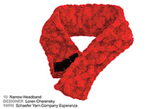 Ravelry: #10 Narrow Headband pattern by Loren Cherensky