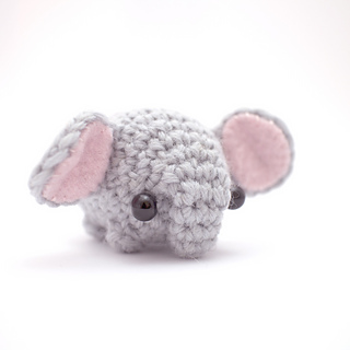 Ravelry: mini elephant amigurumi pattern by mohu