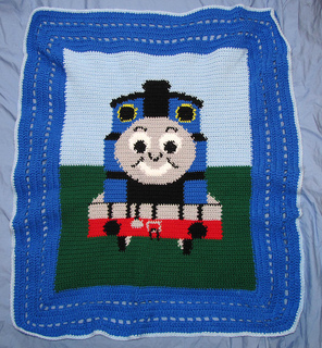 Ravelry: nleon307s Thomas the Train Blanket