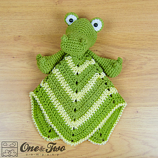 Ravelry: Crocodile Lovey pattern by Carolina Guzman