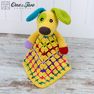 Ravelry: Scrappy Puppy lovey pattern by Carolina Guzman