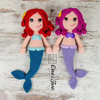Ravelry: Marina the Mermaid Amigurumi pattern by Carolina ...