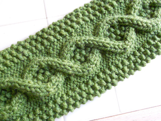 Ravelry: Learn To Cable Scarf pattern by Shiri Mor
