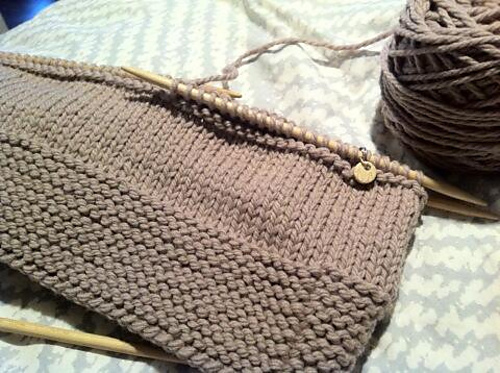 the Snowflinga in progress!