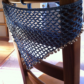 Ravelry: Simple Chain Stitch Lace Shawl pattern by unique ... diagram crochet wrap 