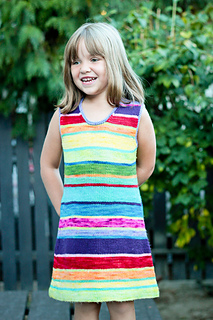 Lollipops and Raindrops Dress pattern by Elena Nodel