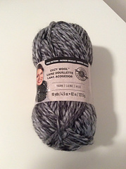 Loops & Threads Cozy Wool Yarn - Super Bulky 4.5oz Clematis Color For Knitting & Crochet