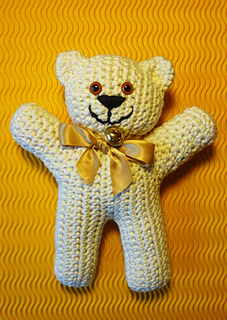 Ravelry Easy Peasy Teddy Bear Crocheted In One Piece