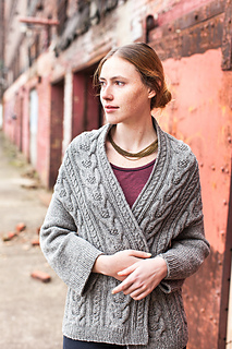 Stranger Cardigan pattern by michiyo