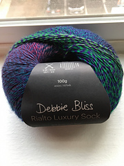 Debbie Bliss Rialto De Luxe Chaussette Laine / Fil 100g - 10 Latitude
