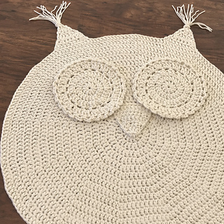 Ravelry Woodland Owl Nursery Rug Pattern By Deborah O Leary Deborah O Leary