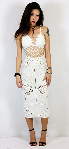 Crochet Maxi Dress