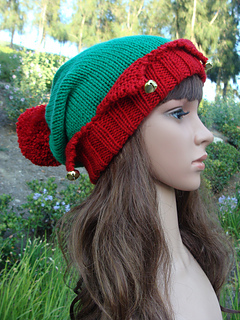Ravelry: Santas Little Elf Knit Hat pattern by Mary ...