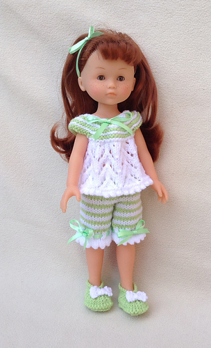 Ravelry: LC11 Pyjamas for 13 and 14 inch dolls pattern by ...