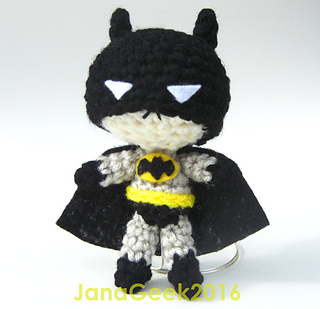 Ravelry: Batman Amigurumi Doll pattern by Jana Whitley