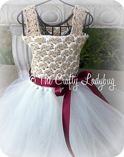 Ravelry: Crochet and tulle tutu dress III pattern by ...