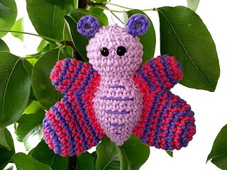 Ravelry: Butterfly amigurumi pattern by Tinneke Grauwels