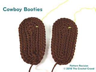 Ravelry: Baby Cowboy Booties pattern by Michael Sellick